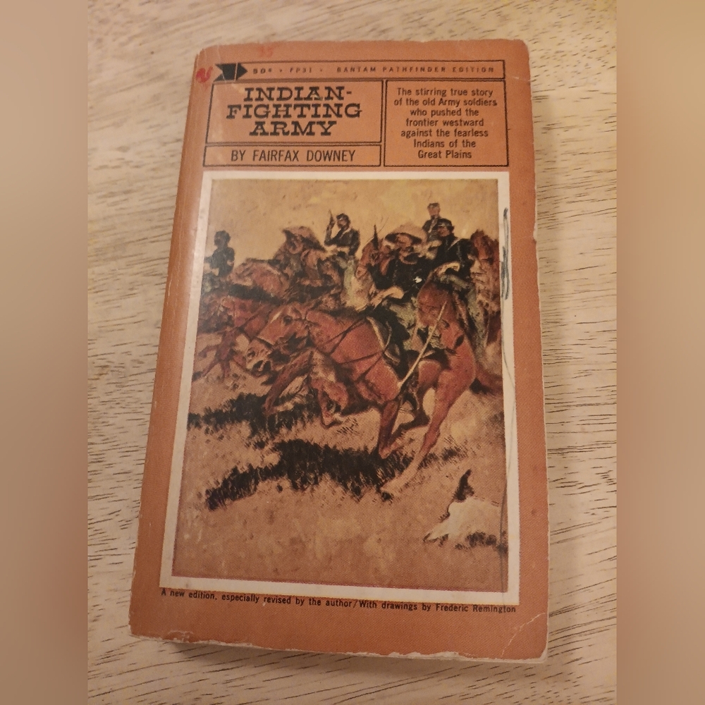 Indian-Fighting Army by Fairfax Downey - Brown Cover